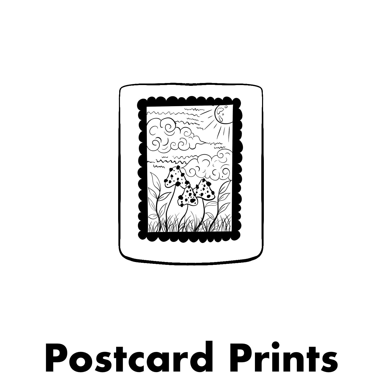 Quirky Postcard Prints