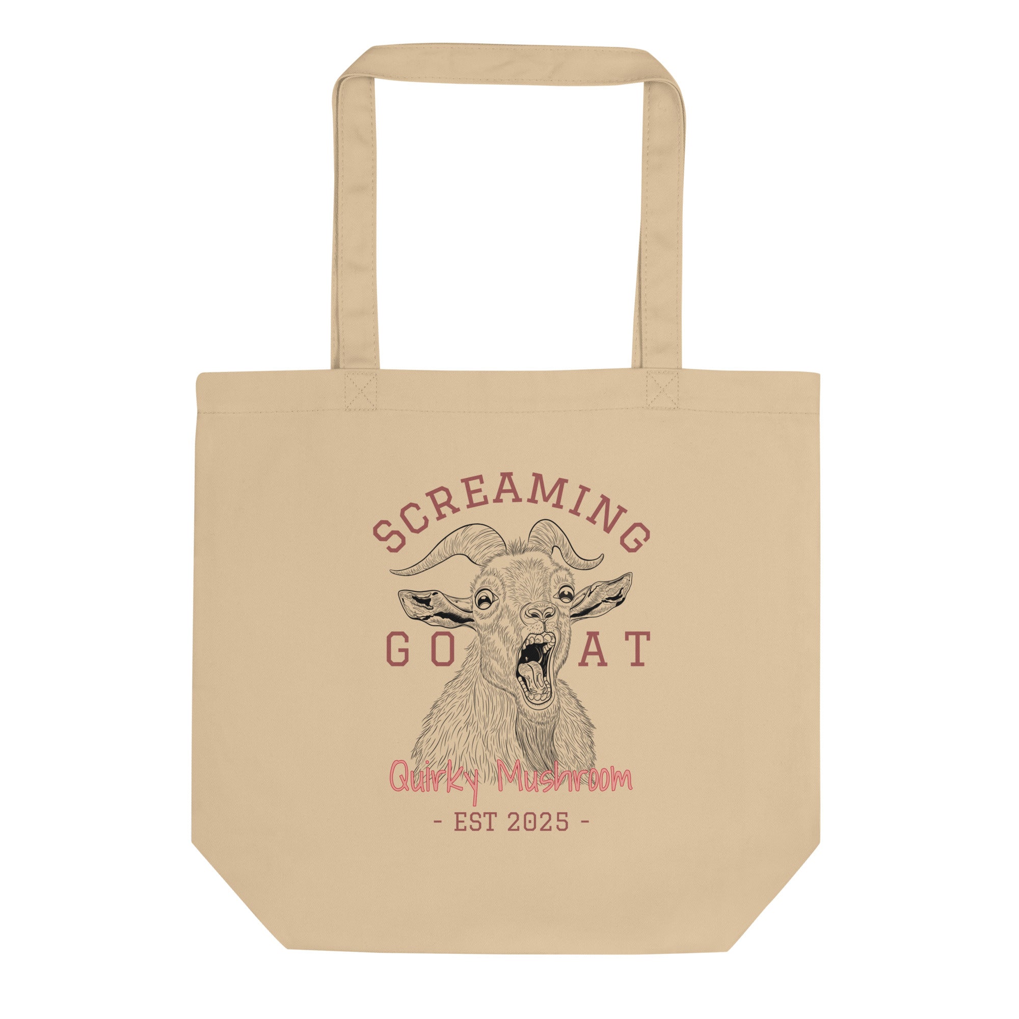 Quirky Mushroom Original Goats-terpiece Eco Tote Bag